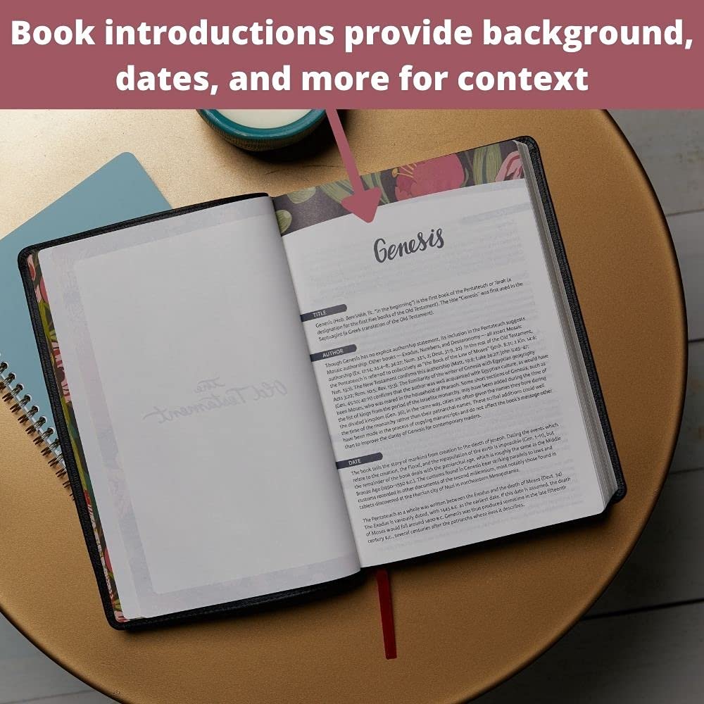 NKJV, The Woman's Study Bible, Cloth over Board, Pink Floral, Red Letter, Full-Color Edition: Receiving God's Truth for Balance, Hope, and Transformation Hardcover - Image 6