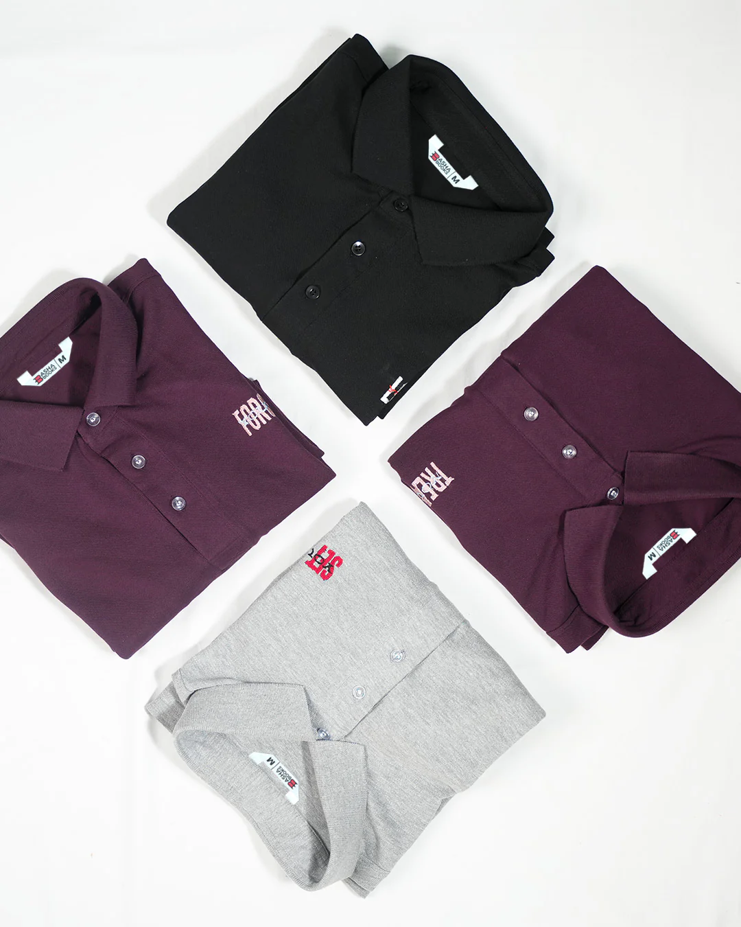 You Are Set Apart – Men's Polo T-Shirt with John 15:16 embroidery - Image 4