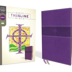 NRSV THINLINE BIBLE LS PURPLE