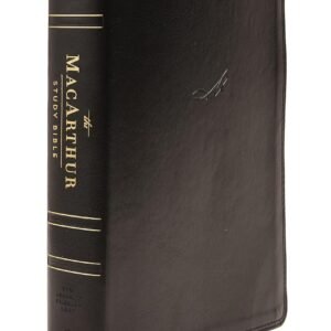 Nasb, MacArthur Study Bible, 2nd Edition, Leathersoft, Black, Comfort Print: Unleashing God's Truth One Verse at a Time Imitation Leather