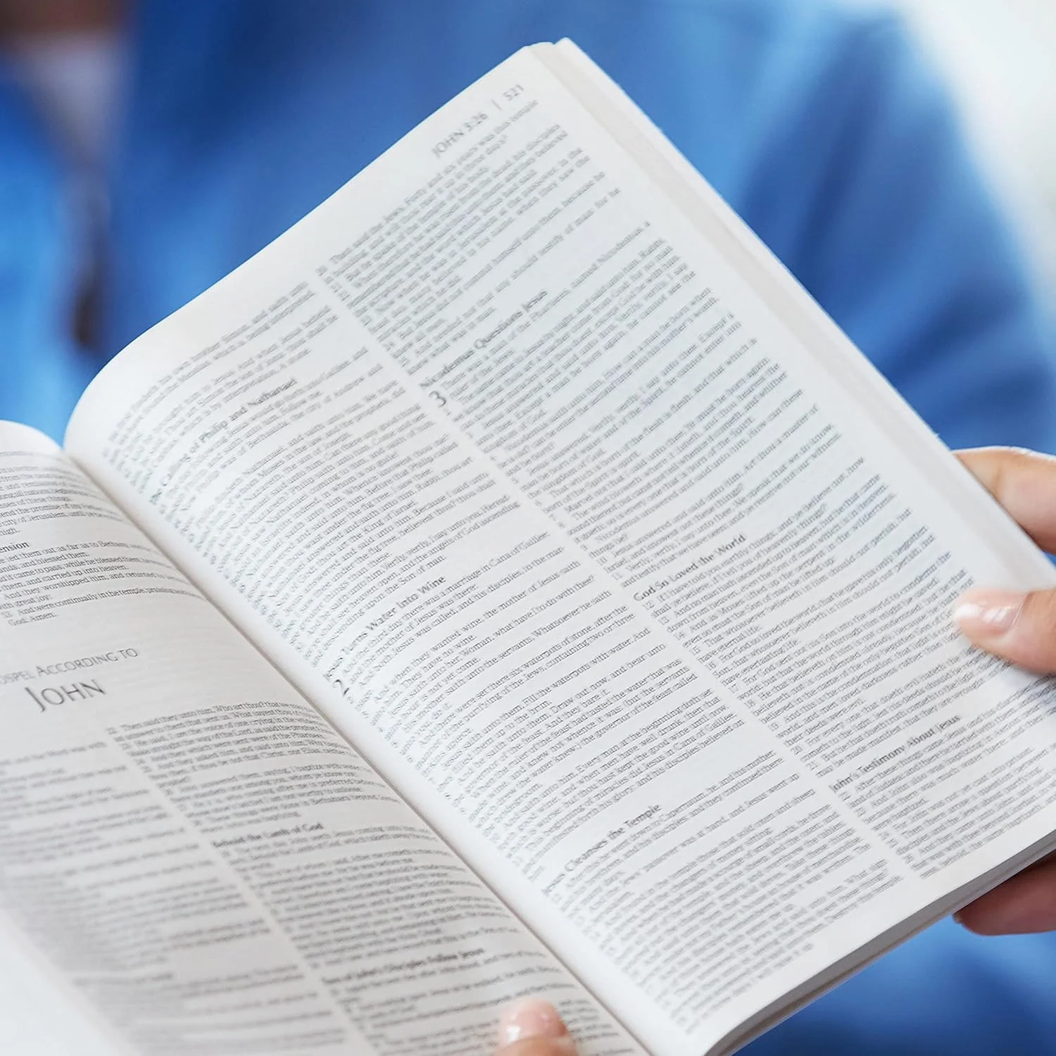 KJV, Holy Bible New Testament, Paperback, Comfort Print Paperback - Image 3