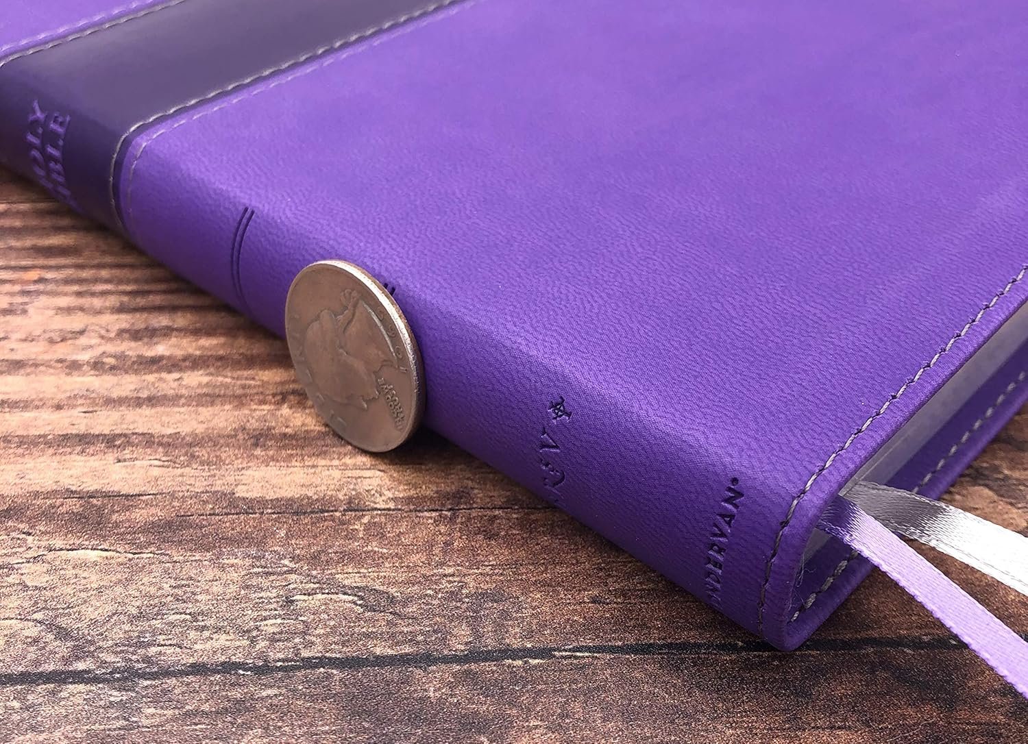 NRSV THINLINE BIBLE LS PURPLE - Image 4