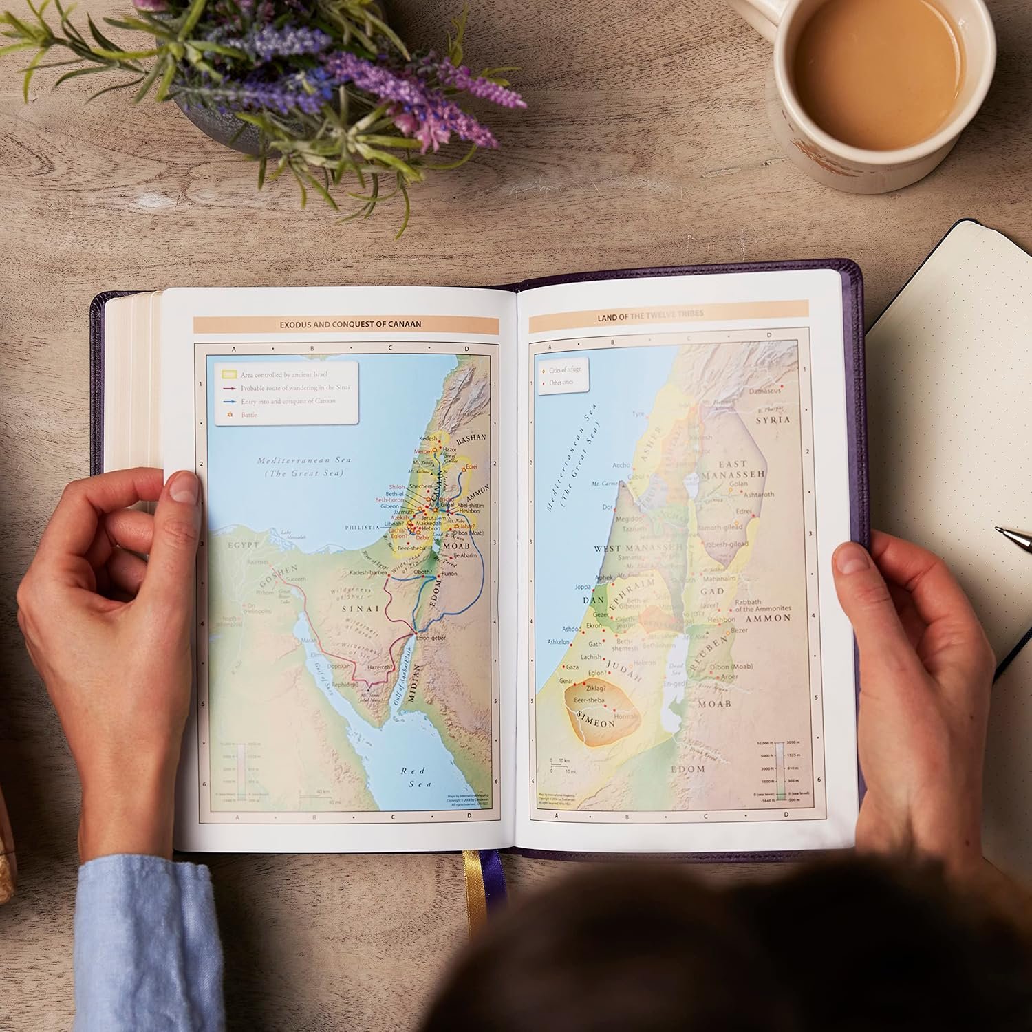 KJV Holy Bible with 73,000 Center-Column Cross References, Hardcover, Red Letter, Comfort Print: King James Version Hardcover - Image 3